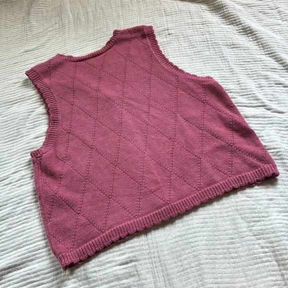Vintage Cottage Essentials sweater vest - Picture 6 of 6
